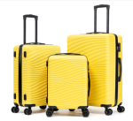 Luggage Sets 3 Piece, ABS Suitcase Set (20/24/28), Hardside luggage with Spinner Wheels, Travel Luggage, 14x8x9 Airline Approved Carry on, Lightweight Luggage with TSA Lock - Image 2