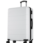21 Inch Carry On Luggage, Suitcase with Spinner Wheels | Expandable, ABS Hard Shell, Lightweight, Rolling, Smooth, TSA Lock, Business Trips, Short Vacations